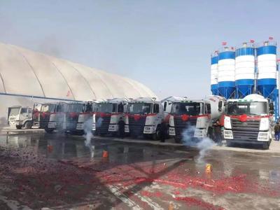 華菱星馬輕量化攪拌車10月熱銷，多地批量交車彰顯市場認可